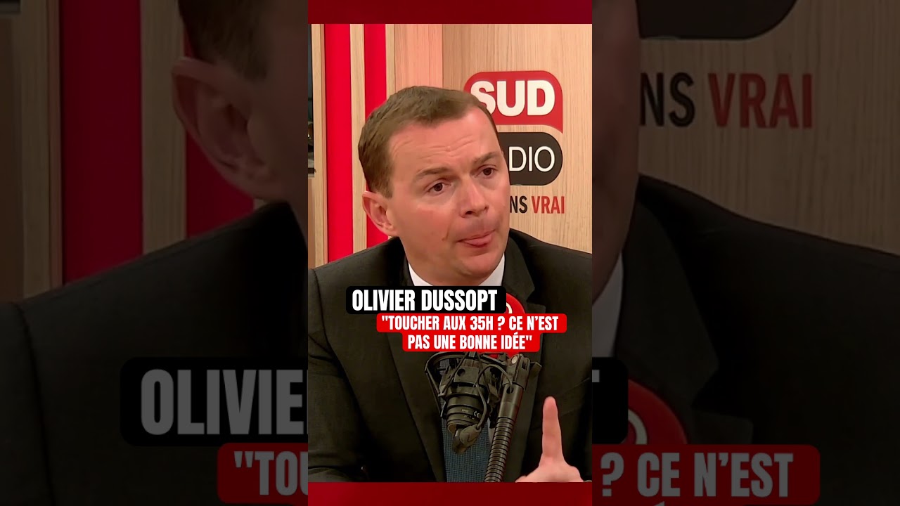 Olivier Dussopt était l’invité politique de Jean-Jacques Bourdin #sudradio