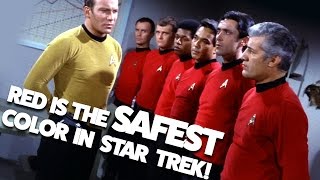Red Shirts Are the Safest - Debunking a Star Trek Myth