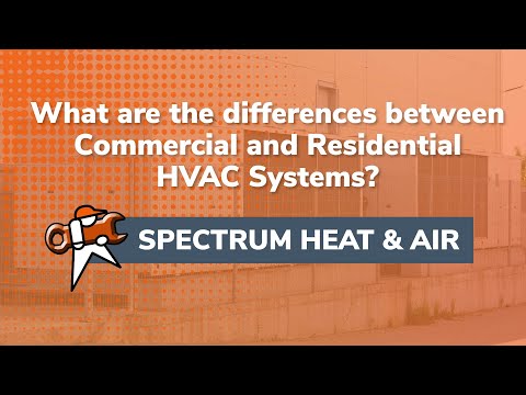 How Do Hvac Systems Differ Between Residential And Commercial Buildings