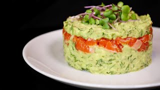 ВСЁ ПРОСТО! Салат из авокадо и красной рыбы | Avocado & Salmon Salad