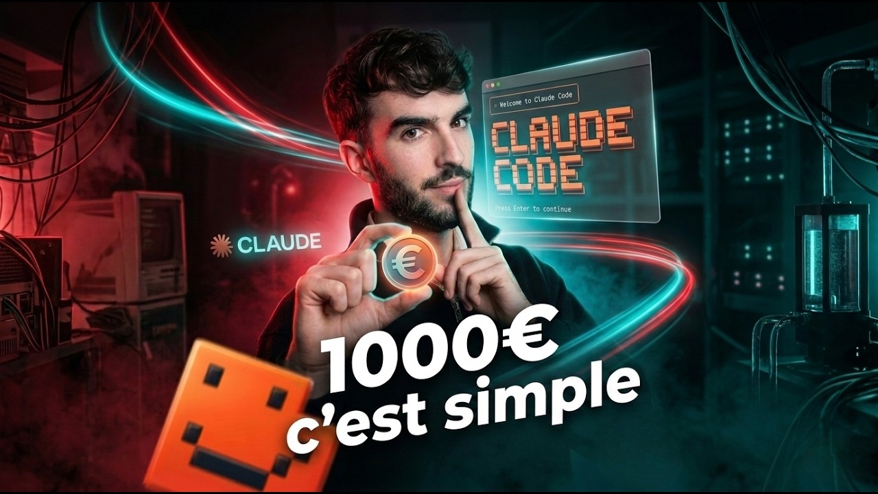 Comment gagner vos premiers 1.000€ en ligne avec Claude Code - YouTube