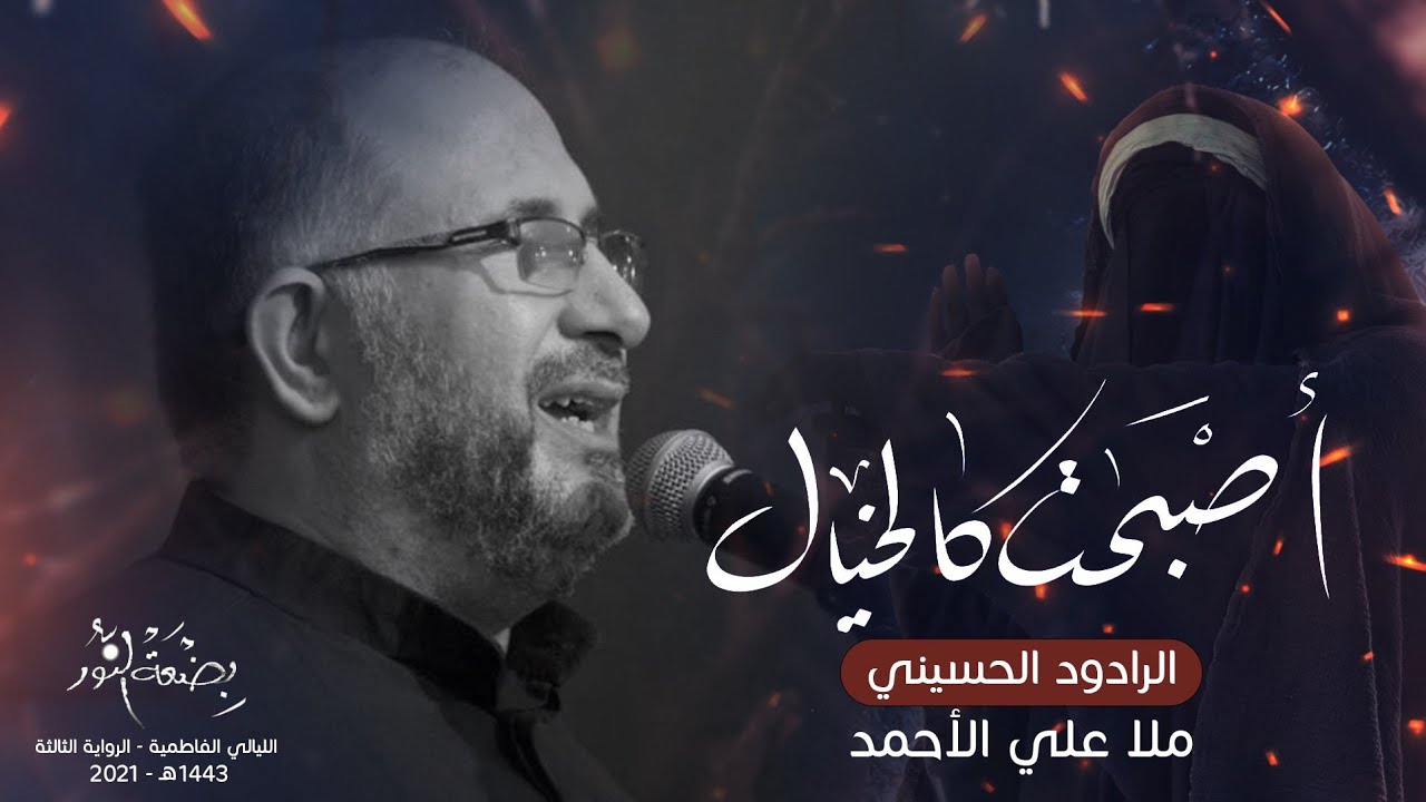 أصبحت كالخيال - الرادود الحسيني ملا علي الأحمد - 1443 - 2022