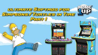 Ultimate SoftMod for Simpsons & Turtles in Time Arcade1Up. 150+ games - Part 1 screenshot 1