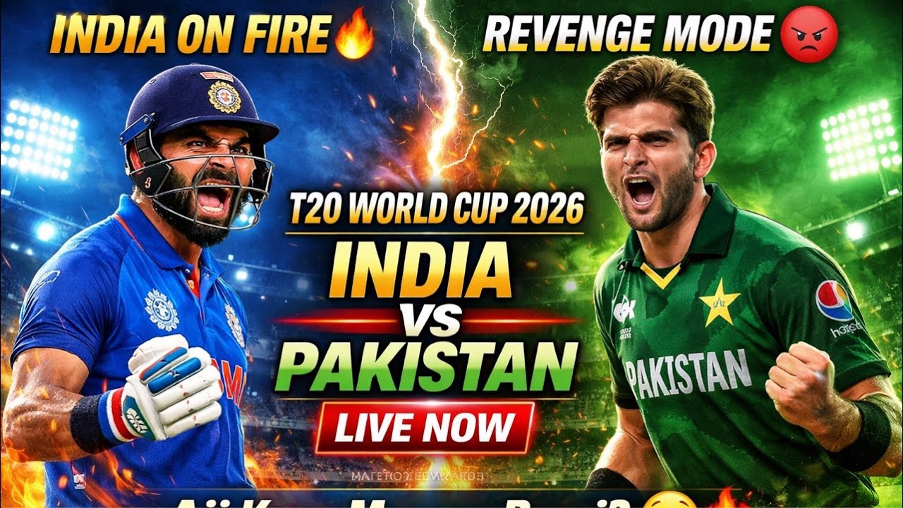 Trending Now: India vs Pakistan LIVE Today Match | T20 World Cup 2026 | Ishan Kishan & Surya Batting