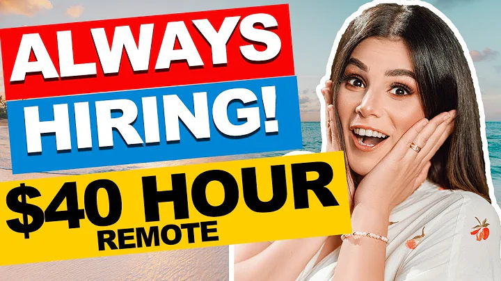 Top 12 Companies Always Hiring Work From Home Jobs Worldwide (Remote - 2024)