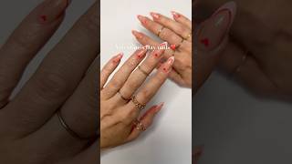 DIY Valentine’s Day nails #nails #nailinspo #valentinesdaynails