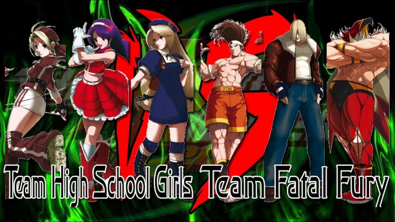 KOF vs Fatal Fury Female Characters Battle 