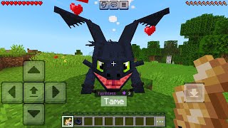 How To Train Your Dragon in Minecraft!