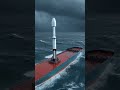 rocket versus jahaj 😱 #ai #extreme #maritime #waves #virtualreality