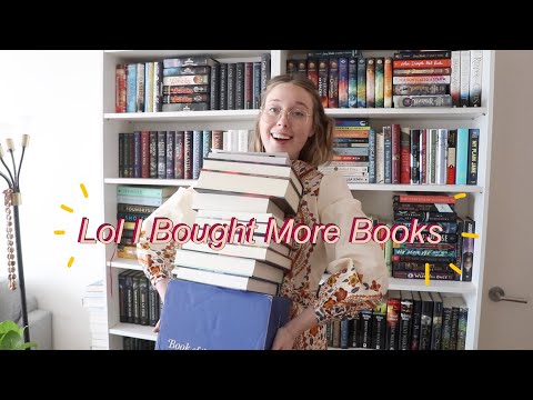 HUGE Book Haul!! (I am who I am lol) thumbnail