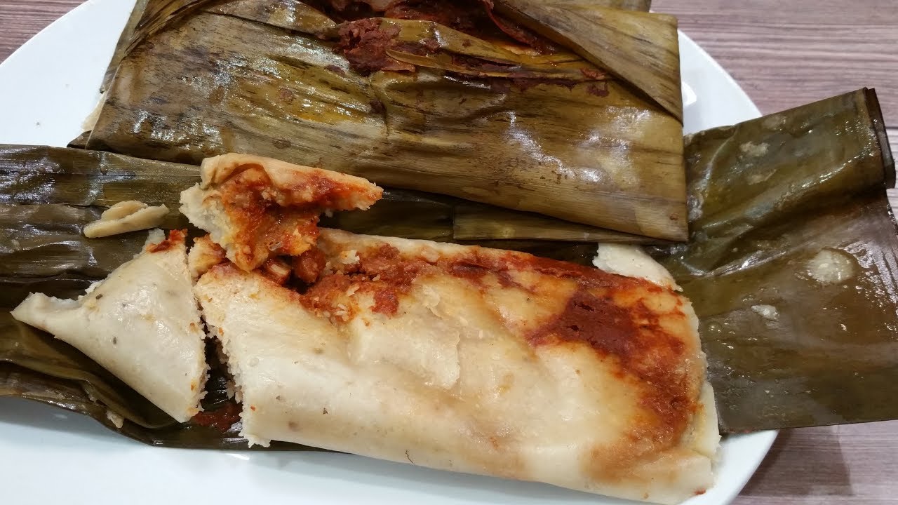 Tamales Oaxaqueños Con Carne De Pollo - YouTube