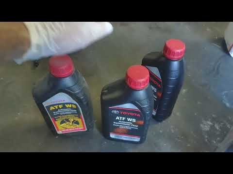 Toyota Prius 2017 prime замена масла в трансмисии Toyota prius 2017 prime change transmission fluid