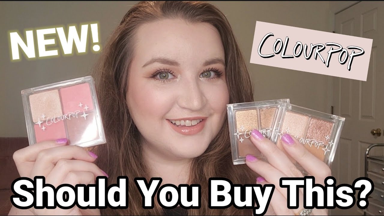 SHOULD YOU BUY THIS?! NEW COLOURPOP CHEEK AND EYE PALETTES