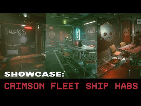 SHOWCASE: Starfield - Crimson Fleet ship habs