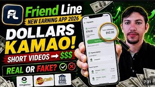 Friend Line App Review 2026 | Real or Fake? Withdrawal Process & Complete Guid screenshot 1