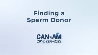 Finding a Sperm Donor