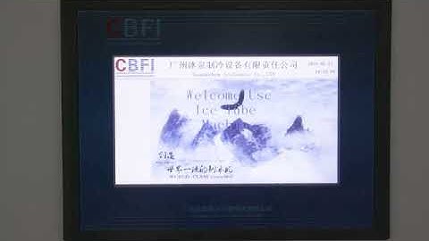 CBFI 5 tons tube ice plant