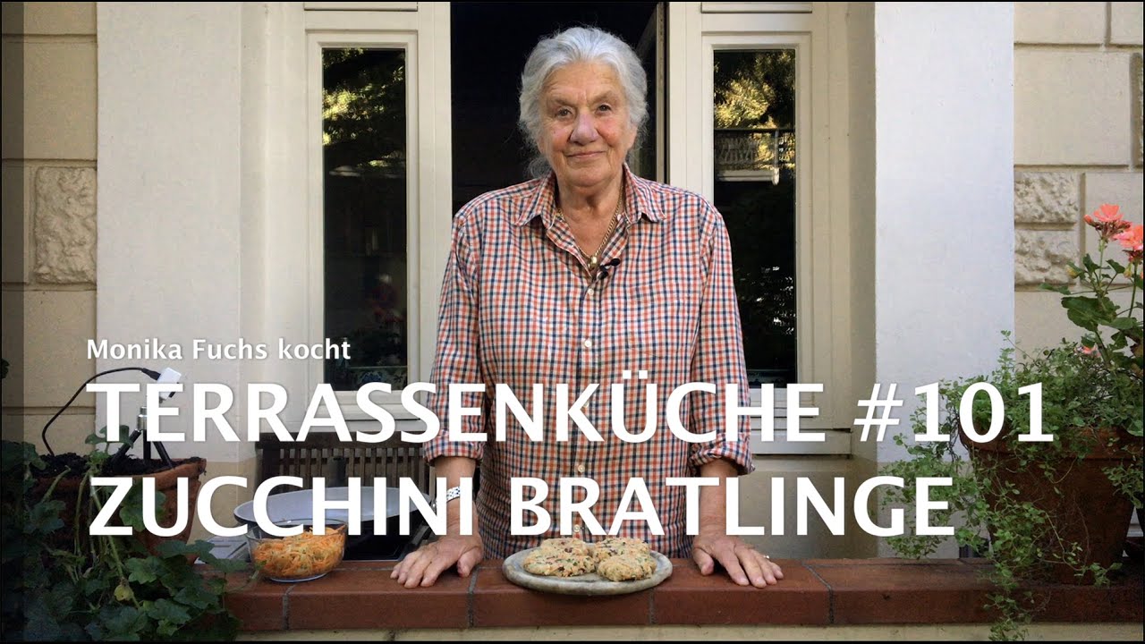 Zucchini Bratlinge Terrassenküche #101