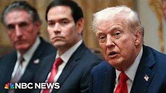Trump praises Mideast peace deal during Cabinet meeting