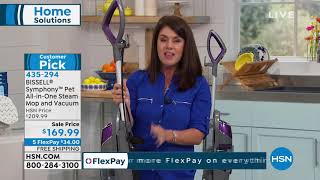 BISSELL Symphony Pet AllinOne Vacuum and Steam Mop