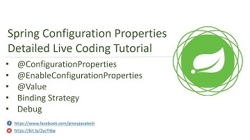 Learn How to use @ConfigurationProperties & @EnableConfigurationProperties & @Value in Spring!
