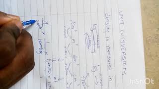Density, unit conversion and questions