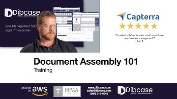 Document Assembly 101