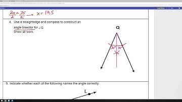 Geometry Module 1 Study Guide 2018