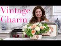 How To Make A Pretty Vintage Flower Arrangement