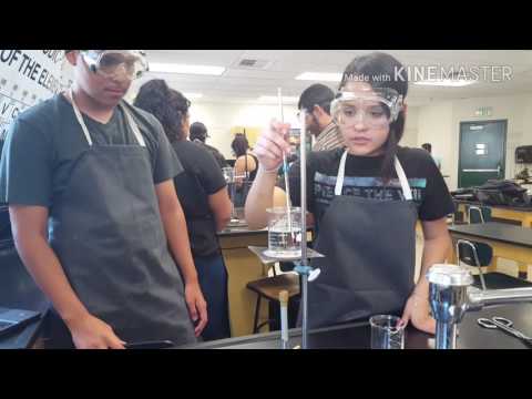 Bunsen Burner Experiment - Chemistry