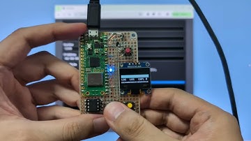 Demo: setting up a tiny device using screen flashing (VLConfig)