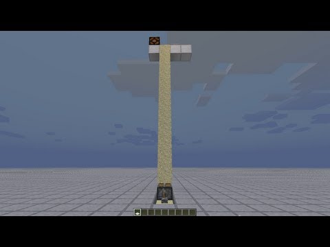 Cheap vertical redstone transmission