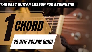 Video thumbnail of "1 chord songs on guitar | Guitar Lessons For Beginners | @GuitarAdda"