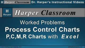 Statistical Process Control Charts Worked Problems with Excel | Harper Classroom