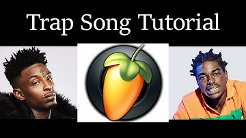FL Studio 12 tutorial how to Make a Trap song ( Beginners )
