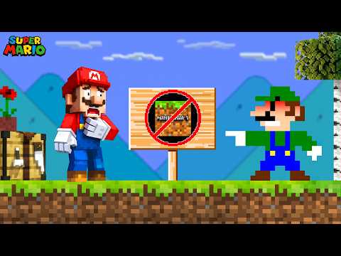 Mario and Luigi, But Minecraft Is Forbidden Here!