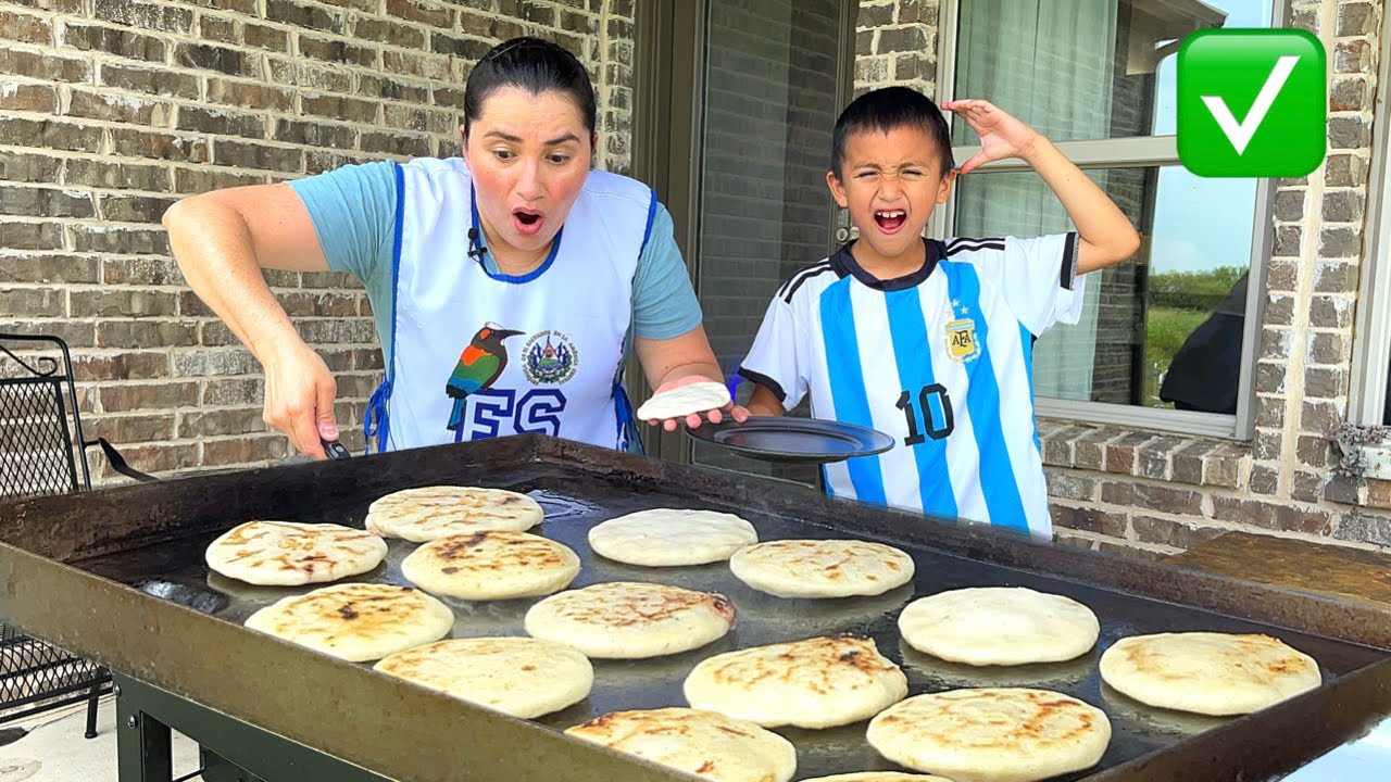 Hagamos pupusas de pollo en 🇺🇸🇺🇸 - **PASO A PASO**