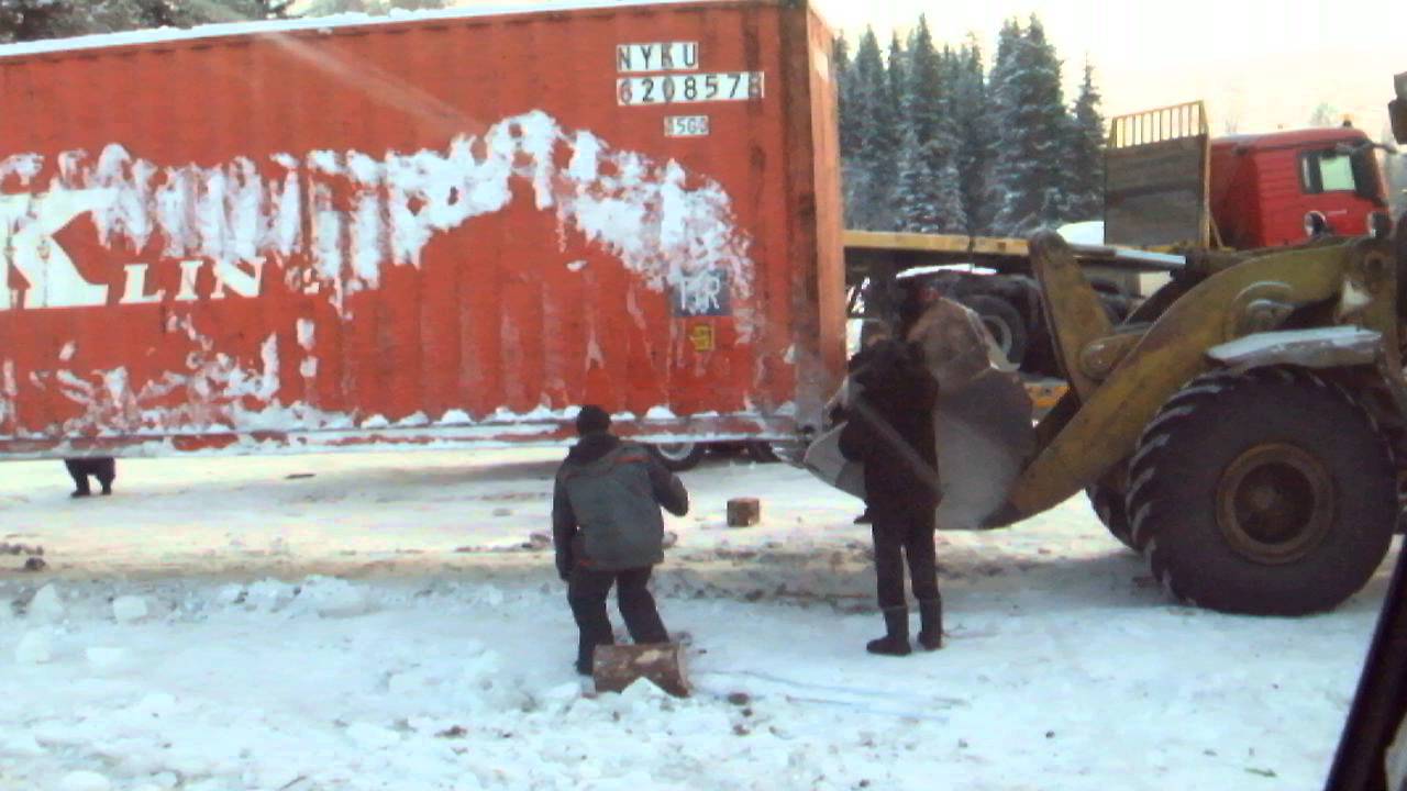 Краз зимник видео