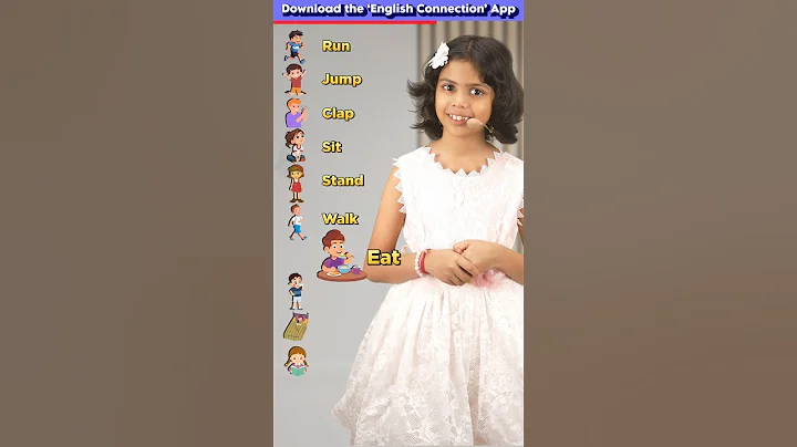 Different Types of Action Words🏃🏻‍♀️ | Kids English Practice, Adi Keshari Connection #shorts