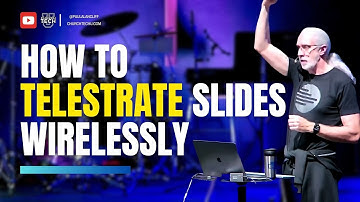 ProPresenter tutorial: How to telestrate slides in ProPresenter wirelessly