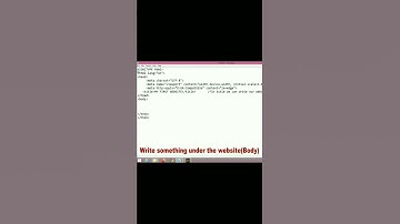 make your own website within seconds.  #html #website #youtube #shorts #coding #viralvideo