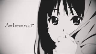 Nightcore I Don't exist Lyric video Resimi