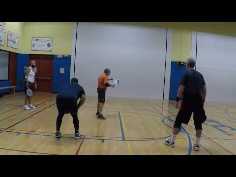Edison JCC Paddleball  Ed Scott  vs  Chris Steve