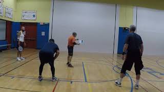 Edison JCC Paddleball  Ed Scott  vs  Chris Steve