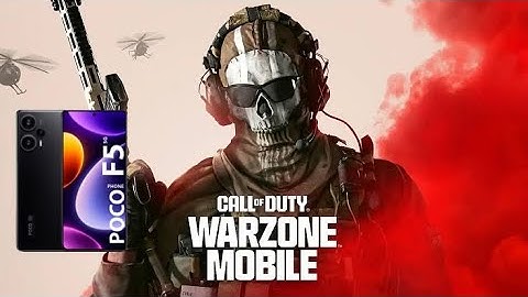WARZONE MOBILE HIGH GRAPHICS UNCAPPED FPS | POCO F5