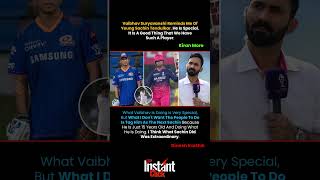 “Next Sachin? 😳🔥 Kiran More & DK React to Vaibhav Suryavanshi’s Rise”