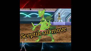 Sceptile all move { pokemon } @POKEMON MOVE GAMERS