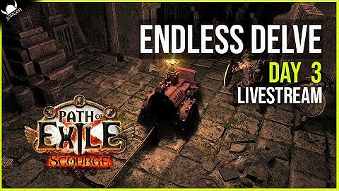 ENDLESS DELVE EVENT - Day 3 - Livestream - Path of Exile 3.16 - 4.12.2021