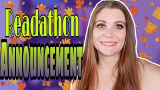 TRICK OR TREATATHON// readathon annoucement with all the fall and sppoky season vibes