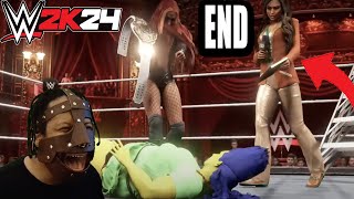 WWE 2K24 MyRise Unleashed Gameplay Walkthrough Part 13 - Ending (LEGEND DIFFICULTY)